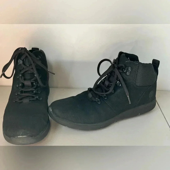 Timberland Men’s Boltero Mid Hiker In Black - Picture 1 of 6